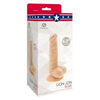 Natürliches Dildo S Pleasures Don Jon PVC Ø...