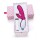 Snuggle Dual Stimulationsvibrator Lovelife by OhMiBod AT015 Weiß/Rosa