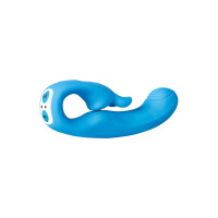 G-Punkt Vibrator Evolved Bunny Blau