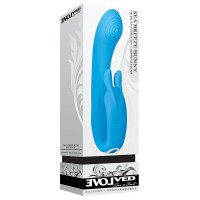 G-Punkt Vibrator Evolved Bunny Blau