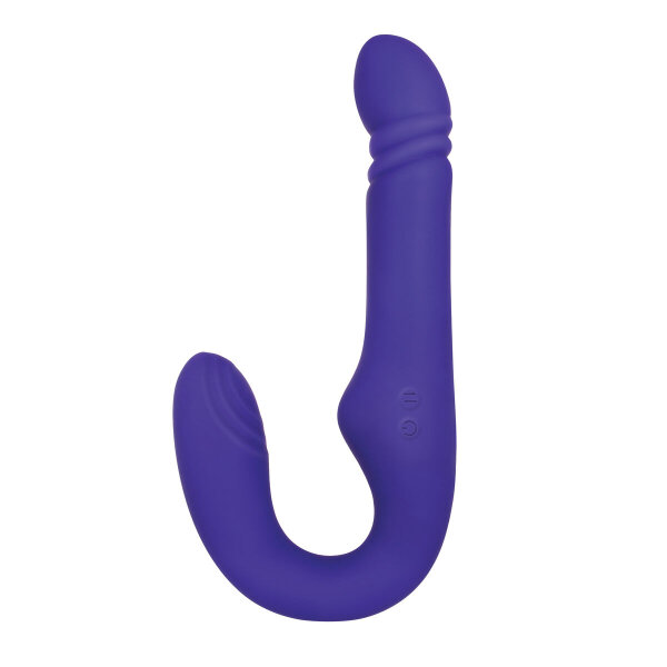 Double Penetration Stroker Masturbator mit doppelter Öffnung (Anus und Schamlippenform) Adam & Eve Ultimate Thrusting Strapless