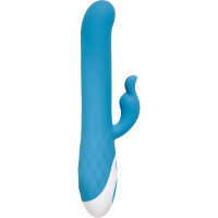 G-Punkt Vibrator Evolved Big Soft Bunny Blau