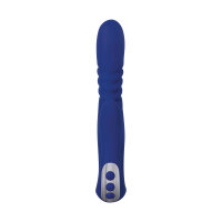 G-Punkt Vibrator Adam & Eve Deluxe Thruster Blau