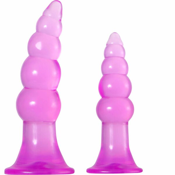 Plug Anal Adam & Eve Jelly Butt Rosa 2 Stücke