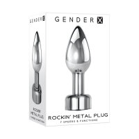 Plug Anal Gender X ROCKIN Silberfarben