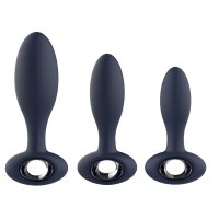 Plug Anal Dream Toys STARTROOPERS  Blau 3 Stücke