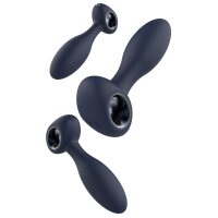 Plug Anal Dream Toys STARTROOPERS  Blau 3 Stücke