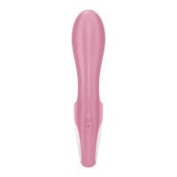 Luftpumpe Hase 2 - Aufblasbarer Kaninchen Vibrator - Hellrot