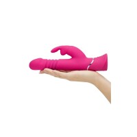 Thrusting Realistic-Vibrator Happy Rabbit 01260 Rosa