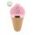 Sweet Treat - Stimulating Tongue Spinnator - Pink/Brown