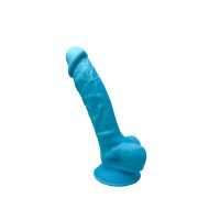 Natürliches Dildo Silexd Blau