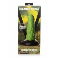 Radioactive Reptile - Thick Scaly Silicone Dildo