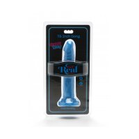 Double Penetration Stroker Masturbator mit doppelter Öffnung (Anus und Schamlippenform) Get Real by Toyjoy Blau