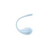 Smooth Petal Connect App - Tragbarer Paar-Vibrator - Hellblau