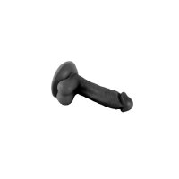 Natürliches Dildo VSCNOVELTY Schwarz 18 cm