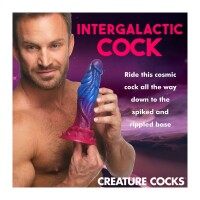 Intruder - Alien Silicone Dildo - Purple