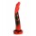 King Cobra - Silicone Dildo - 14 / 36 cm - Red/Black