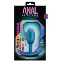 Plug Anal Blush Adventures Bunt (8,9 cm) (7,6 cm)