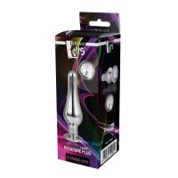 Plug Anal Dream Toys Gleaming Love Silberfarben