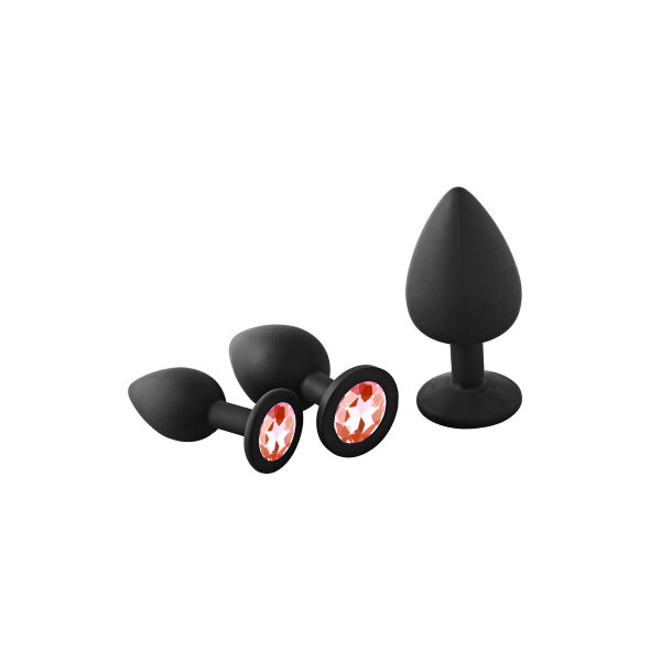 Plug Anal Dream Toys Fantasstic Schwarz 3 Stücke