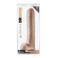 Natürliches Dildo Blush Dr Skin PVC Ø 6,3 cm