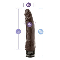 Natürliches Dildo Blush Dr Skin PVC Ø 5,4 cm