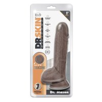 Natürliches Dildo Blush Dr Skin Silikon Ø 4,5 cm (16,5 cm)