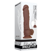 Natürliches Dildo Evolved Silikon ABS Ø 4,2 cm (15,2 cm)