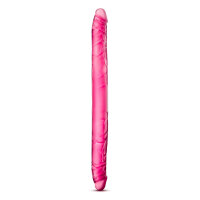 Double Penetration Stroker Masturbator mit doppelter Öffnung (Anus und Schamlippenform) Blush B yours Rosa