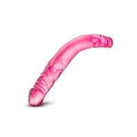 Double Penetration Stroker Masturbator mit doppelter Öffnung (Anus und Schamlippenform) Blush B yours Rosa