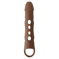 Penis-Hülle Zero Tolerance Braun Ø 4,1 cm