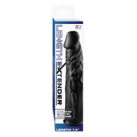 Penis-Hülle NMC Length extender Schwarz Ø 4,6 cm