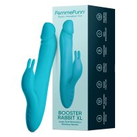 G-Punkt Vibrator FemmeFunn BOOSTER RABBIT XL Blau