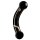 Klassischer Dildo Secret Kisses Schwarz Ø 3,3 cm