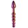 Klassischer Dildo Dream Toys Glamour Glass Bunt Ø 3 cm