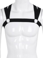 Rude Rider Elastic Double Shoulder Harness Black