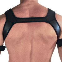 Rude Rider Neoprene Harness Black