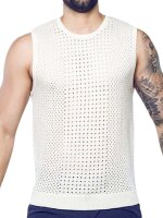 2eros Riviera Singlet Tank Top  Beige