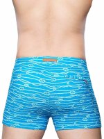 2Eros V20 Print Swim Trunk Swimwear Manrope Blue