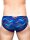 2Eros Print Swim Briefs V10 Ocean Blue