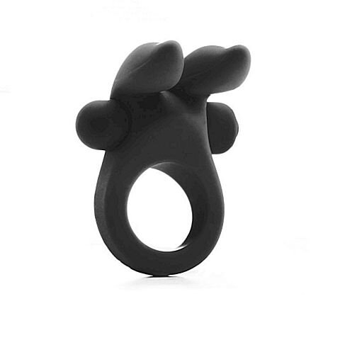 SHOTS TOYS Rabbit Cockring black