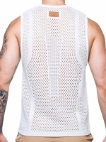 2eros Amalfi Singlet Tank Top White