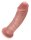 King Cock 8 inch Skin-coloured