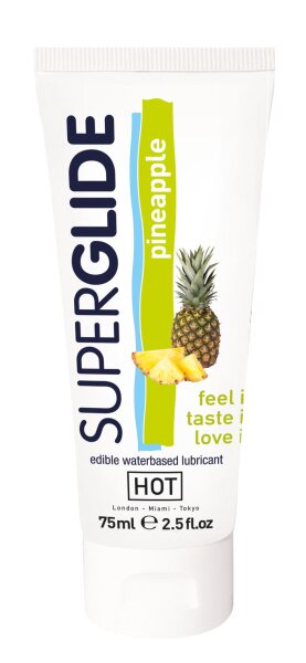 HOT Superglide - waterbased pineapple - 75ml