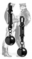 Tom of Finland Barrel Nipple Clamps Black