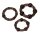 Pro Rings 3er Set frosted black