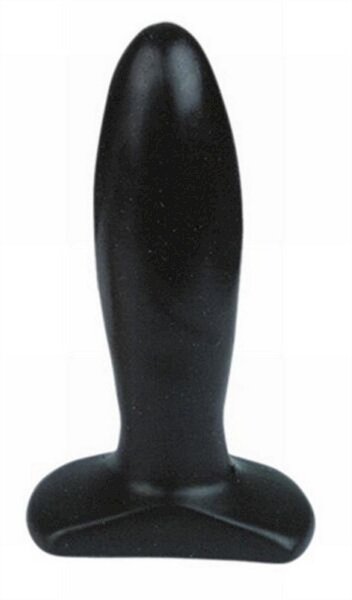 All Black Butt Plug - Small - Black - 8.5 cm - 30 mm