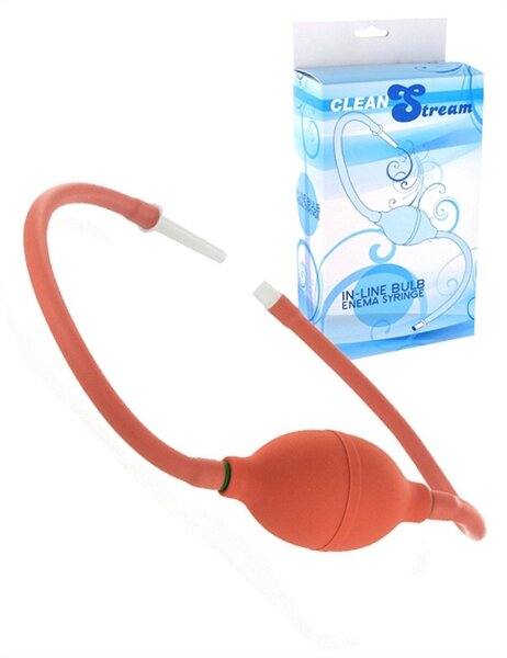 CleanStream - In-Line Bulb Enema Syringe