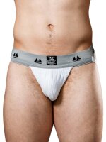 MM Original Edition Jockstrap - Taillenband 5 cm/2 - weiß/grau L