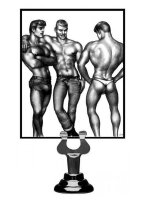 Tom of Finland 3 Piece Silicone Cock Ring Set - Black